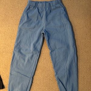 blue brandy melville sweats